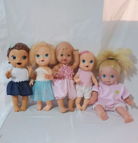 Lote de bonecas para restauro