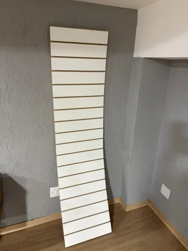 Placa de slatwall MDF