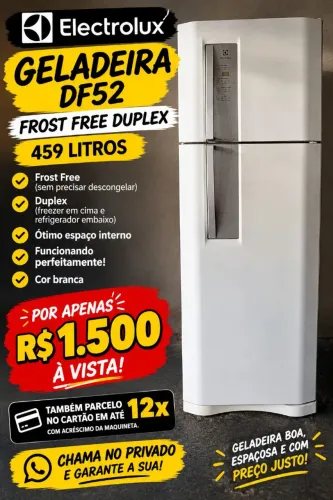 Vendo geladeira duplex Electrolux DF 52 459 litros 