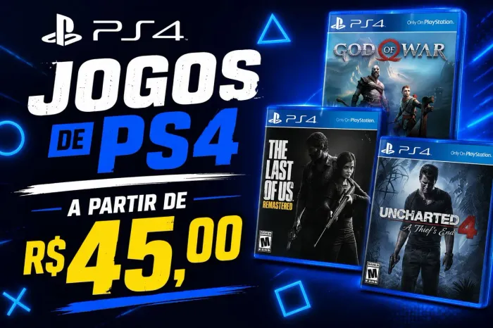 JOGOS DE PS4