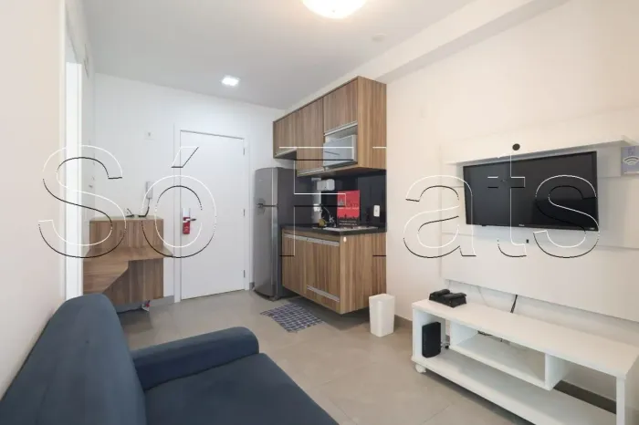 Flat no Cosmopolitan High Garden, disponível para locação localizado na Avenida Santo Amar
