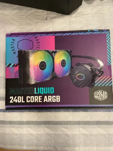 WATER COOLER COOLERMASTER MASTERLIQUID 240 CORE ARGB (OLHE DESCRIÇÃO)