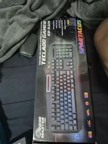 Teclado Gaming Master - Linha Spartacus Novo