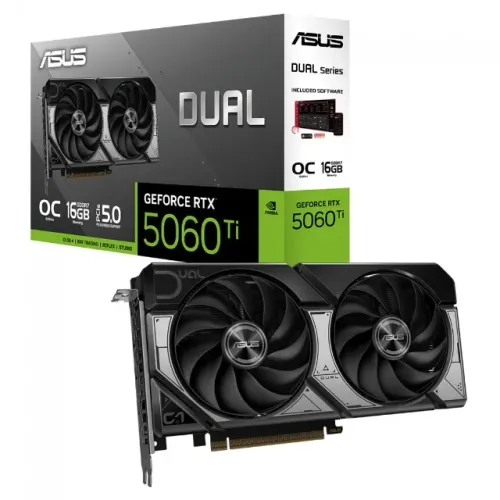 RTX 5060 TI, 16GB, ASUS DUAL - SOMOS LOJA