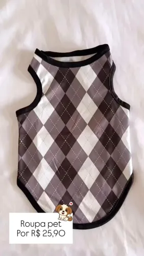 Roupa pet (macho)