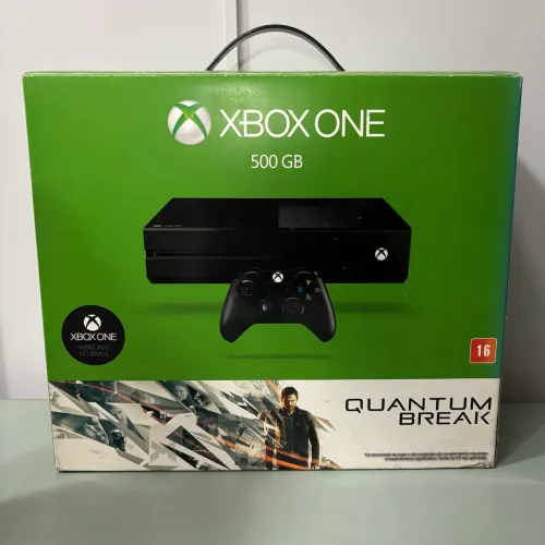 Xbox One 500GB + Caixa Original + 2 Controles