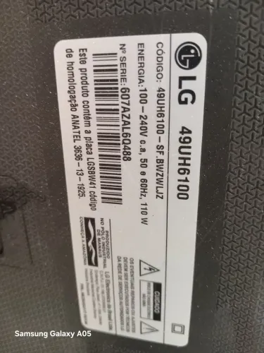 Vendo duas TV,s uma Fhillps 50 pol. E outra LG 50 pol. Com defeito na tela