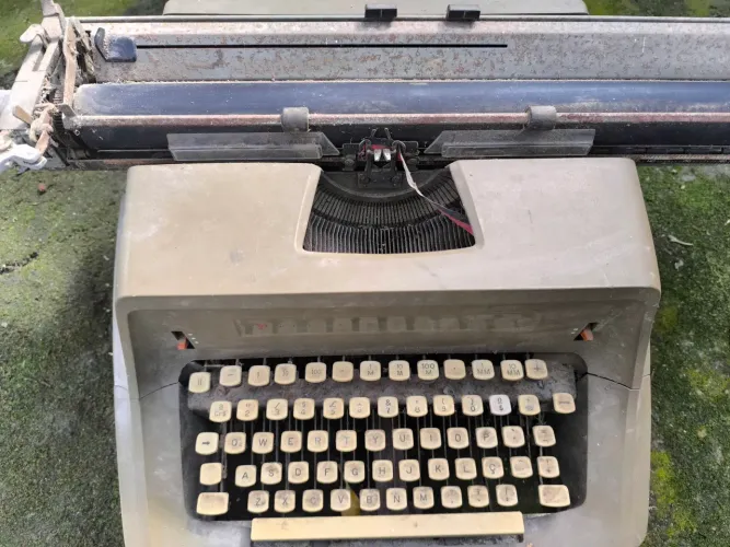 Máquina de escrever vintage