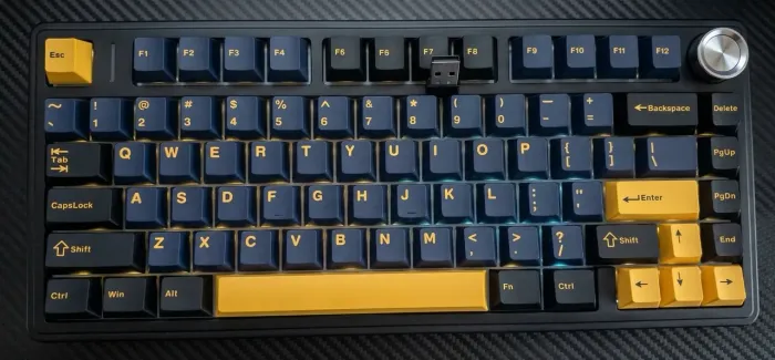 Vendo Teclado Mecânico Aula F75 Tri-Mode