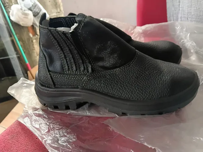 bota de trabalho vulcaflex. tam 37.bico de aço