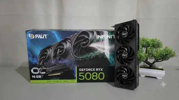 Placa de Vídeo RTX 5080 16Gb Palit Infinity 3