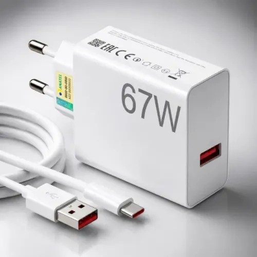 Fonte Carregador Turbo 67W USB-C para Xiaomi Poco Original