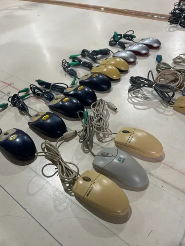 Lote de mouses. Ps/2, bolinha...usb 