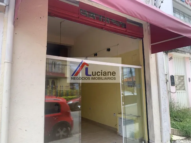 Salão Comercial para Locação em Santo André, Santa Terezinha, 1 banheiro