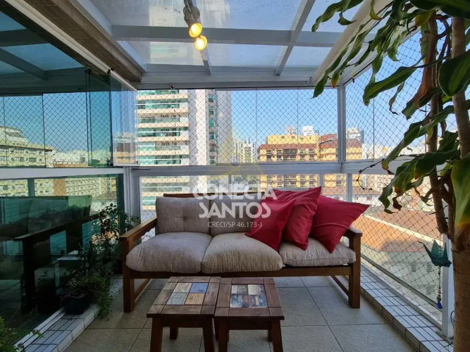 Vende-se Apto Duplex com 2 dorms, Gonzaga, Santos