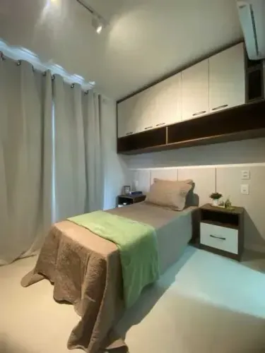 Pronto pra morar! Excelente apartamento studio no Caminho das Árvores
