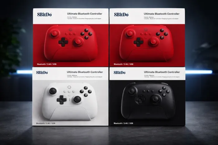 Controle 8BitDo Ultimate Bluetooth - Alta Performance para Gamers Exigentes! ?