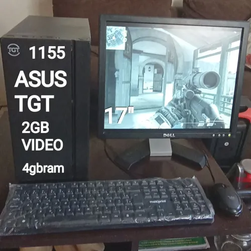 Computador ASUS SEMI GAMER 1155 DDR3 4gbram ( Intel HD Graphics integrado 2gb Video