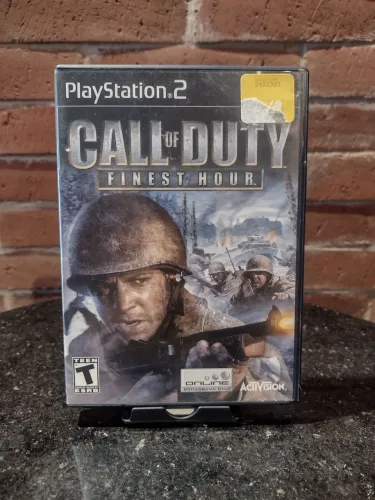 Jogo original PS2 Game Call Of Duty 1 Finest Hour 