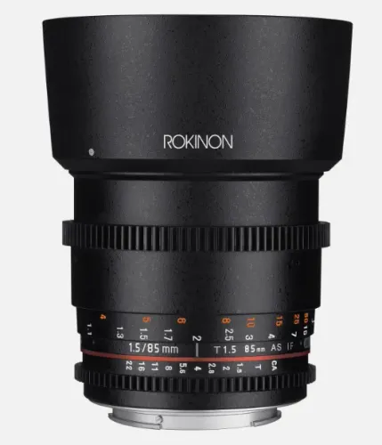 Lente Rokinon 85mm T1.5 AS IF UMC - Montagem Nikon
