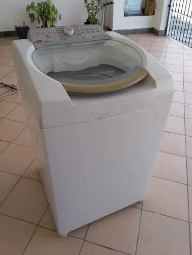 Máquina de lavar roupa Brastemp 11 kilos funcionando!
