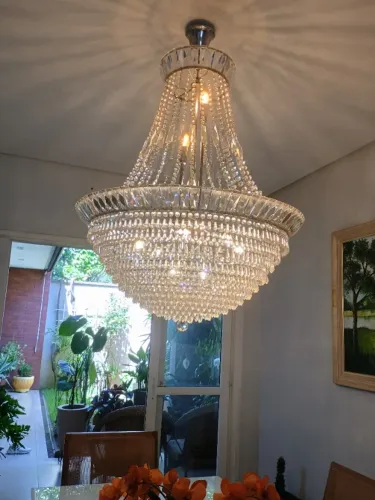 Lustre Clássico de Cristal