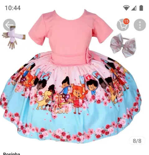 Vestido e sapatinho