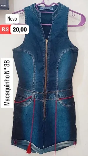 Roupas Novas - Blusa, calça e Macaquinho