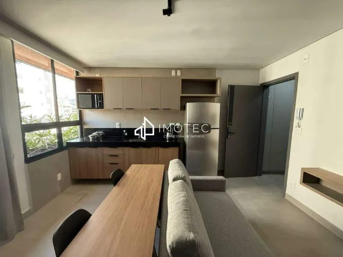 Apartamento à venda, 1 quarto, 1 suíte, Lourdes - Belo Horizonte/MG