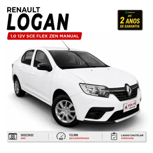 Renault Logan Zen Flex 1.0 12V 4P Mec. 2023