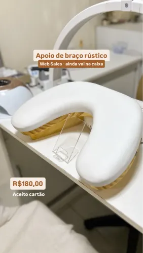 Apoio de mão rústico luxo