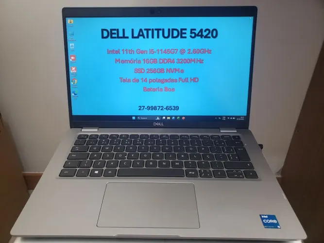Notebook Dell Latitude 5420 i5 11a geração