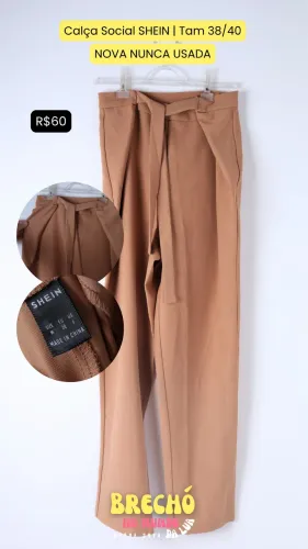 CALÇA SOCIAL SHEIN