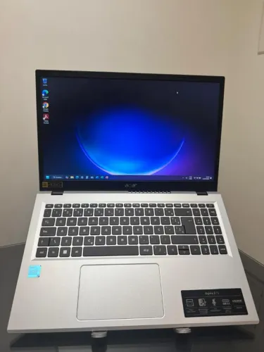 Notebook Acer Aspire - i3-12°Gen - 8GB Ram - SSD 256GB Nvme - Rede 5G - Completo - 15p