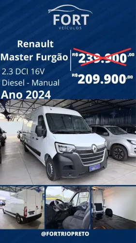 Renault Master 2.3 DCI Furgão 16V Diesel 2024