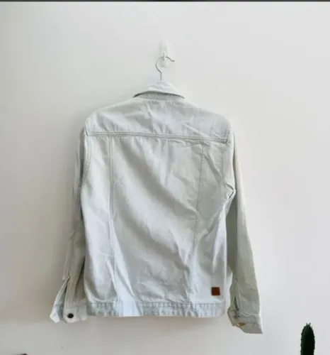 Jaqueta Jeans Clara Masculina/Unissex Marca Cotton