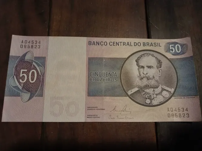 Lote Cédulas de Papel Antigas Colecionador