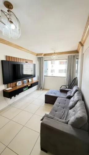 Apartamento 58m² 2 Quartos 1 Suíte Borges Landeiro Tropicale Edifício Ipanema Setor Candid