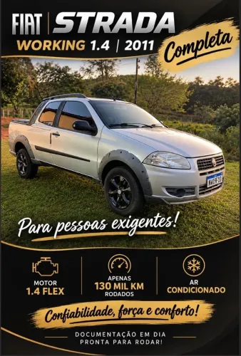 Fiat Strada Working 1.4 MPI Fire Flex 8V CD 2011