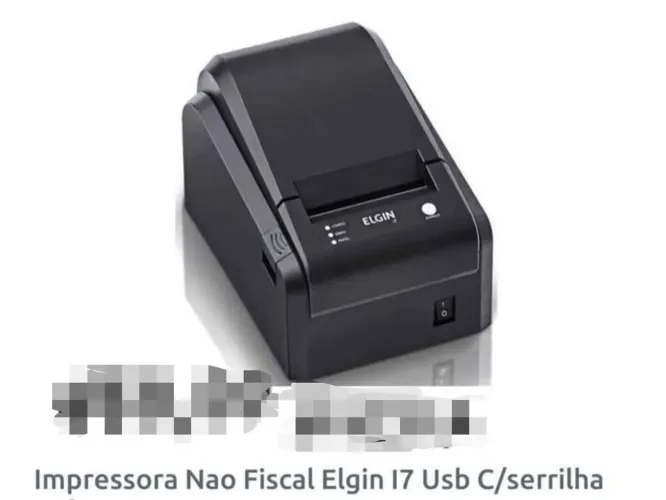 Impressora Elgin não fiscal.