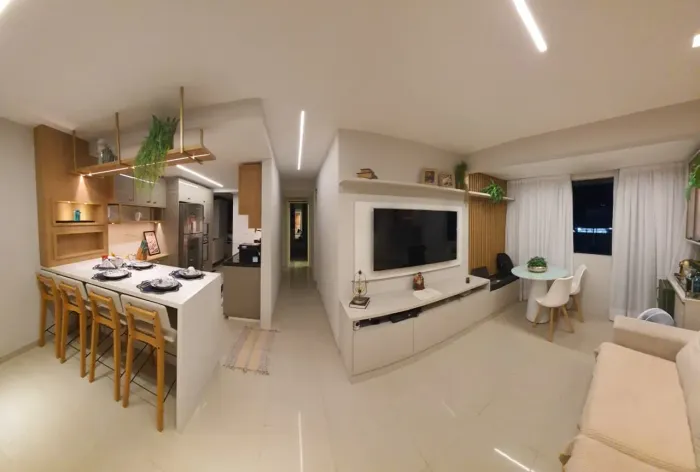 Apartamento Mobiliado (2 Suites) em Intermares - Cabedelo PB