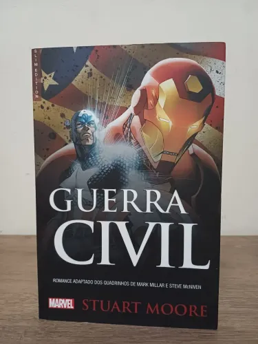 Livro Guerra Civil Marvel