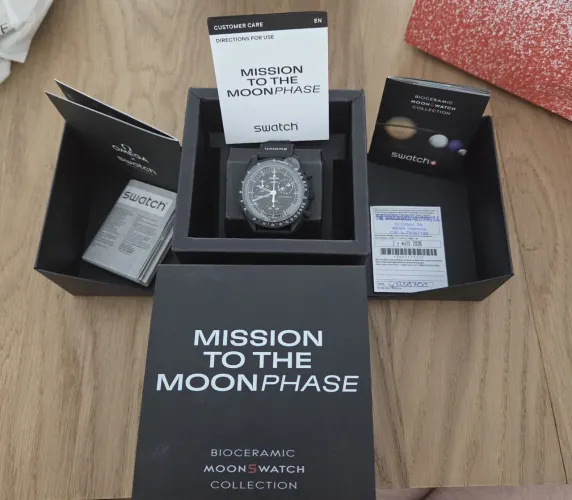 Relógio Moonswatch 