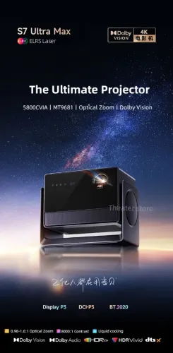 Projetor Dangbei S7 ultra max com firmware atualizado