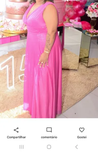 Vestido usado 1vez do 44 ao 50