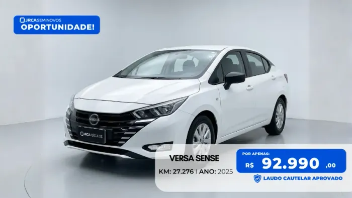 Nissan Versa Sense 1.6 16V Flex AUT 2025