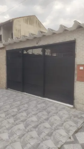 Casa Térrea para Locação em Mongaguá, Vera Cruz, 2 dormitórios, 2 banheiros, 2 vagas