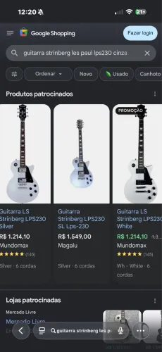 Guitarra Strimb Lps 230 Les Paul
