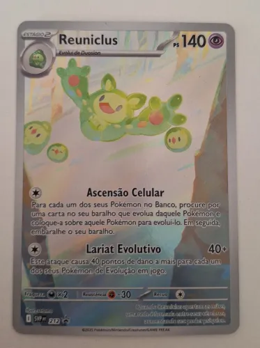 Carta Pokemon Reuniclus Full Art Original
