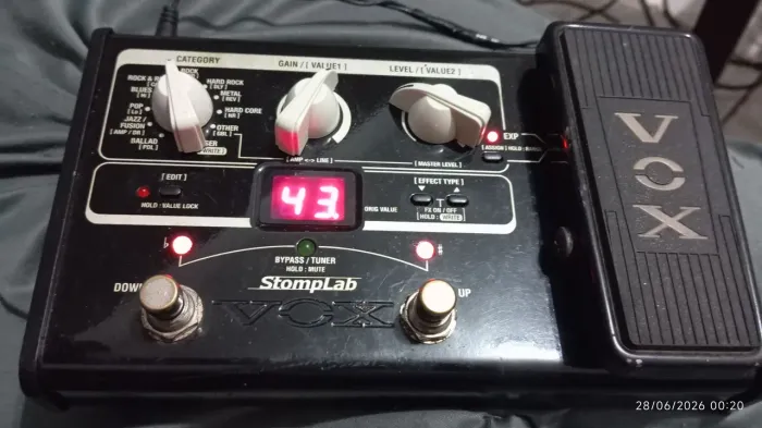 Pedaleira vox stompable 2